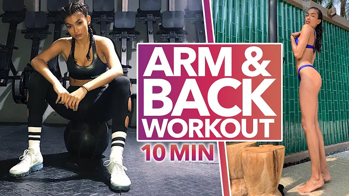 KELLY GALE ARM & BACK WORKOUT || 10 MIN