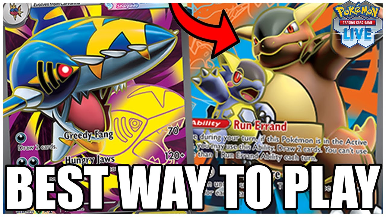 THIS is the best way to play MEGA SHARPEDO EX | Pokemon TCG Live Deck & Gameplay