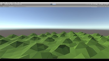 Smooth Voxel Terrain in Unity3D - work progress (001)