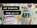 🎨ART JOURNAL 'Make more Art' (Una pasión) - #RetoOdysseyJournal