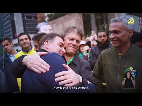 O TIME CRESCEU! Caiado, Cury, Tarcísio e Cleitinho, sejam bem-vindos. Juntos, o Brasil vai vencer! — Flávio Bolsonaro, Flávio Bolsonaro 22, Flávio Bolsonaro presidente, Plano de Governo Flávio Bolsonaro, Flávio Bolsonaro vice, Alfredo Gaspar vice