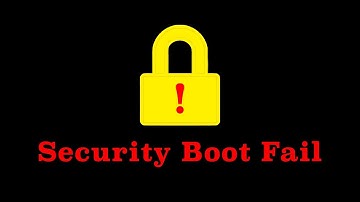 ⛔️ ERROR - Secutity Boot Fail ✅ (acer notebook)