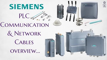 PLC Communication and Network Cables / #siemens