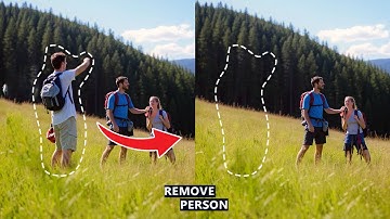 Remove Person using Photoshop   Tutorial for Beginners
