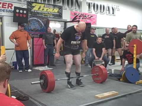 Mitch Edelstein 650 lb. deadlift @ 220 lbs. - USAP...