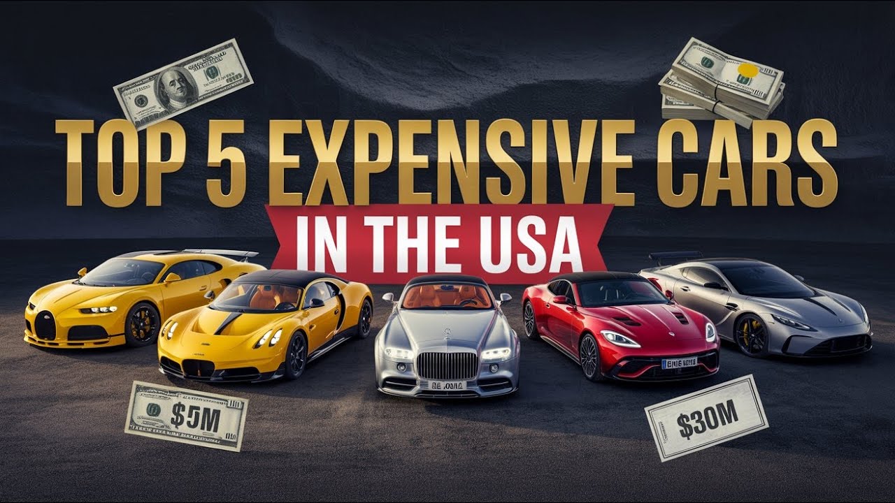 The 5 Most Expensive Cars in the USA