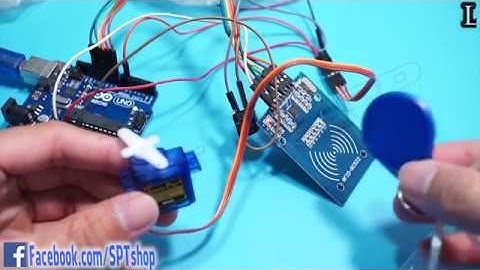 Hướng dẫn làm Khóa cửa thông minh | Đóng/Mở cửa tự động bằng thẻ từ tự ráp ✅ #SPTshop 307