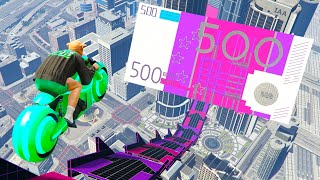 GTA 5 ONLINE 🐷 MEGA RAMPA 500 EURO !!! IMPRESSIONANTE !!! 🐷 DAJE !!