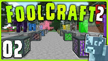 FOOLCRAFT 2 | Ep 02 | FLUID COW AUTO-MILKERY!! || Minecraft Modded