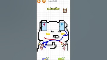toilet draw puzzle |Level 23| #shorts #cartoon