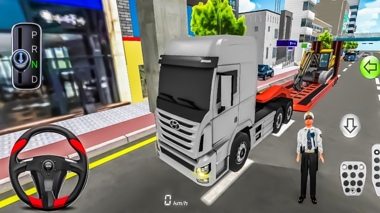 New JCB transport Driving Class Game-3D Android iOSGameplay Game Geograpical -3D-update 