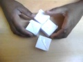 Paper 2x2 rubiks cubeorigami