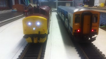 Running : class 37 and class 150 around