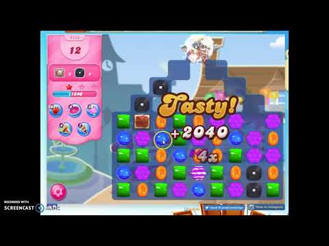 Candy Crush Level 2173 Audio Talkthrough, 2 Stars 0 Boosters