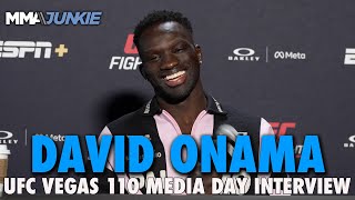 David Onama Beating Steve Garcia Will Definitely Put Me In The Top 10 Ufc Vegas 110