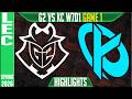 G2 vs KC Highlights Game 1 | LEC Spring 2026