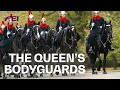 La household cavalry  les clbres chevaux de la reine  ride prsent par longines