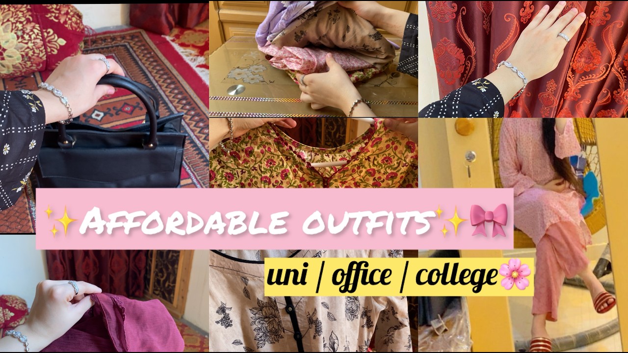 Affordable & Stylish Dresses for Uni, College & Office ♥️|  Eastern outfits 🌷 | Outfit ideas ♡✨ |
