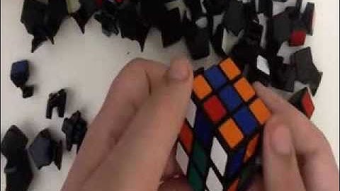 How to take apart and reassemble a Shengshou 5x5