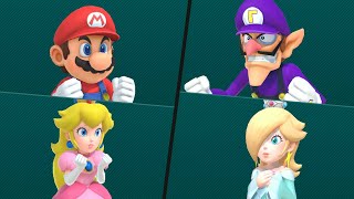 Super Mario Party Gold Rush Mine # 24 Mario & Peach vs Waluigi & Rosalina