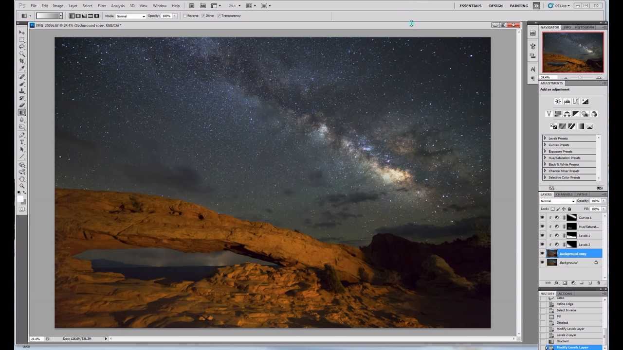 Night Sky Image Processing Tutorial - YouTube