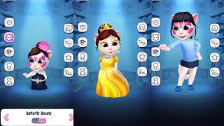 My Talking Angela Baby Vs Kid Vs Adult Size - Gameplay Great Makeover For Children Hd