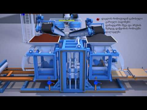 ფილის დანადგარი - ბლოკის დანადგარი - ბლოკის ქარხანა - blokis danadgari