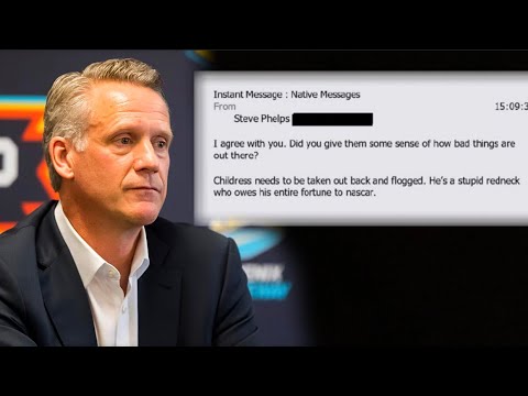 فضح نصوص قيادة ناسكار هجوم عنيف على  وريتشارد تشايلدريس