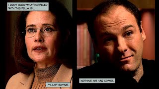 Tony is having coffee with Max Payne • The Sopranos