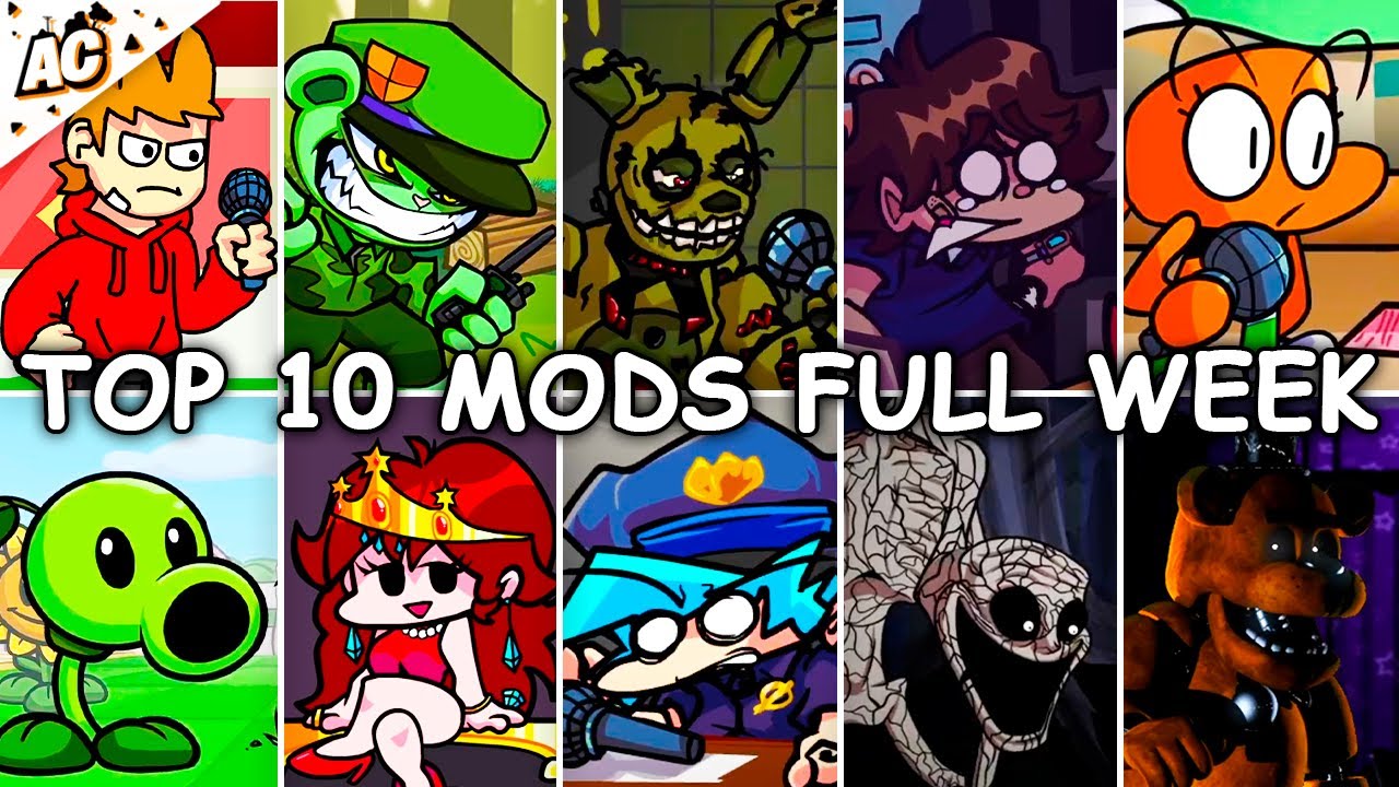 Top 30 Popular Mods in Friday Night Funkin' (Mods Showcase) - video  Dailymotion