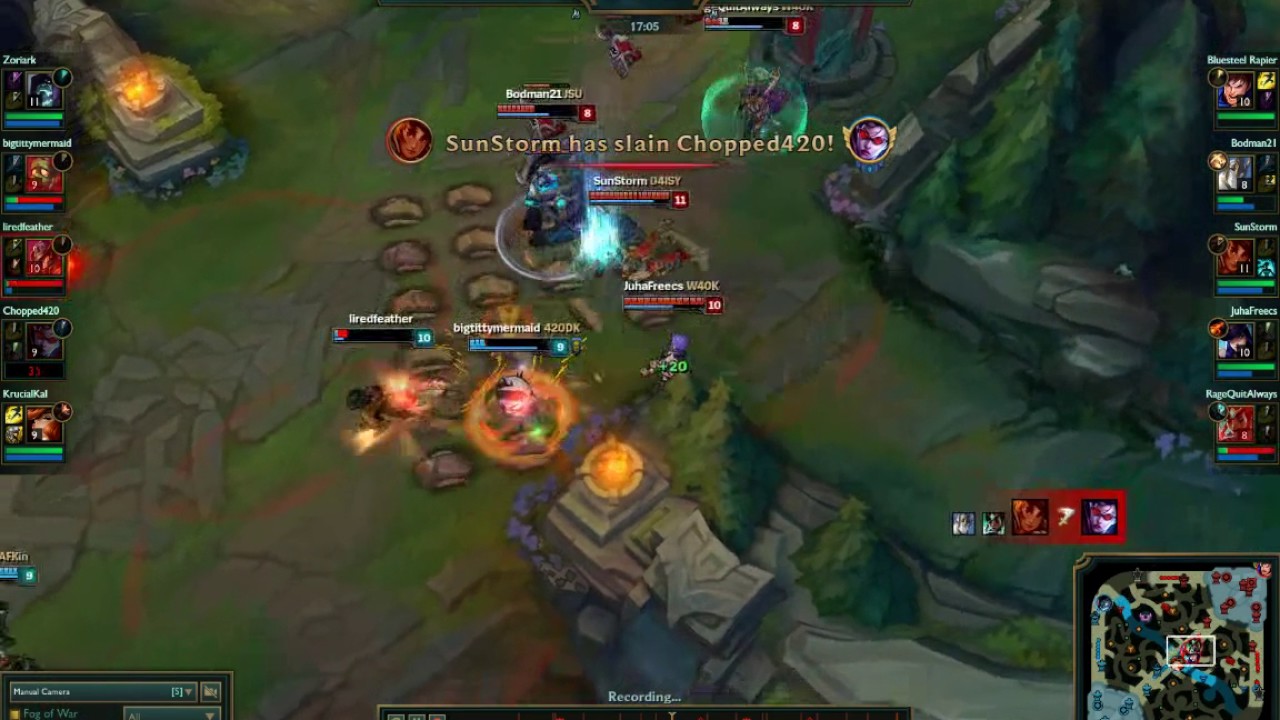 Taliyah Flash W,E,Q Triple Kill (Ft Hextech GLP