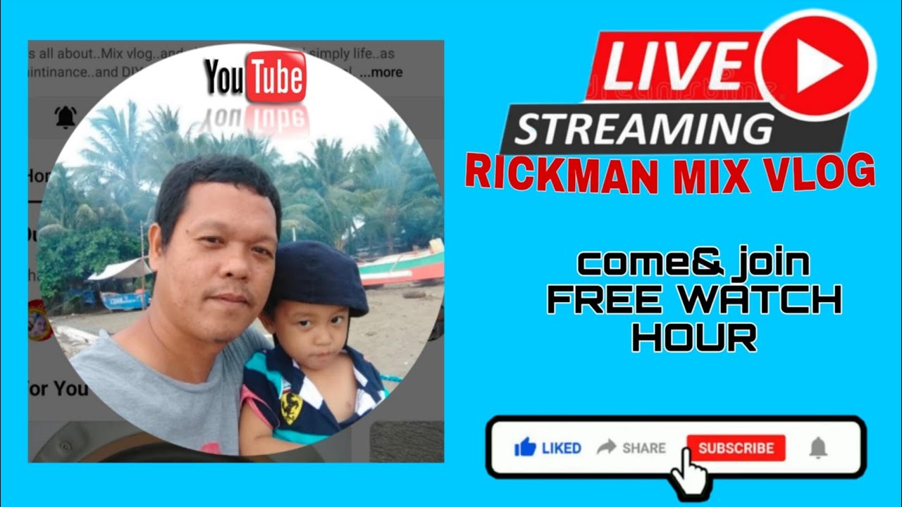 RICKMAN MIX VLOG  is live.Have a bless evening..guys..