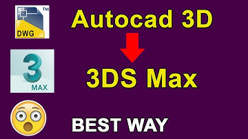 How to import autocad 3D file in 3ds max-Basic For Beginners