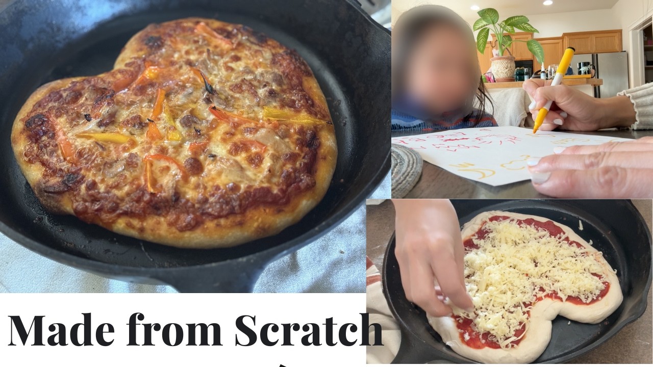 Homemade Sourdough Pizza + Our Homeschool Rhythm