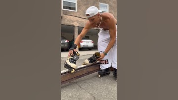 How to top side soul grind on Rollerblades! #Rollerblading #Inlineskates