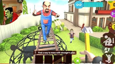 Scary Stranger 3D  New fun video everyday , gameplay walkthrough  part 328 ( android, ios)