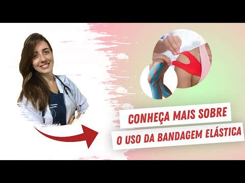 O uso da BANDAGEM ELÁSTICA FUNCIONAL (TAPING) e suas cores