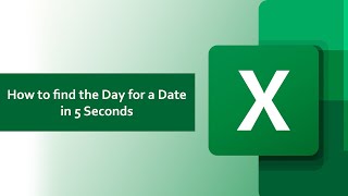 This Is How You Can Find The Day Of The Week For Any Date In Excel In 5 Seconds excel date