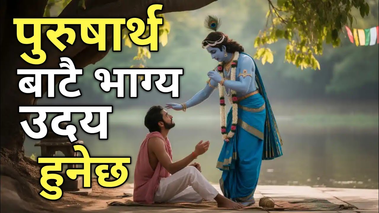 पुरुषार्थको रहस्य: मेहनतलाई साधनामा बदल्नुहोस्।bhagwat geeta in nepali।Audio Book
