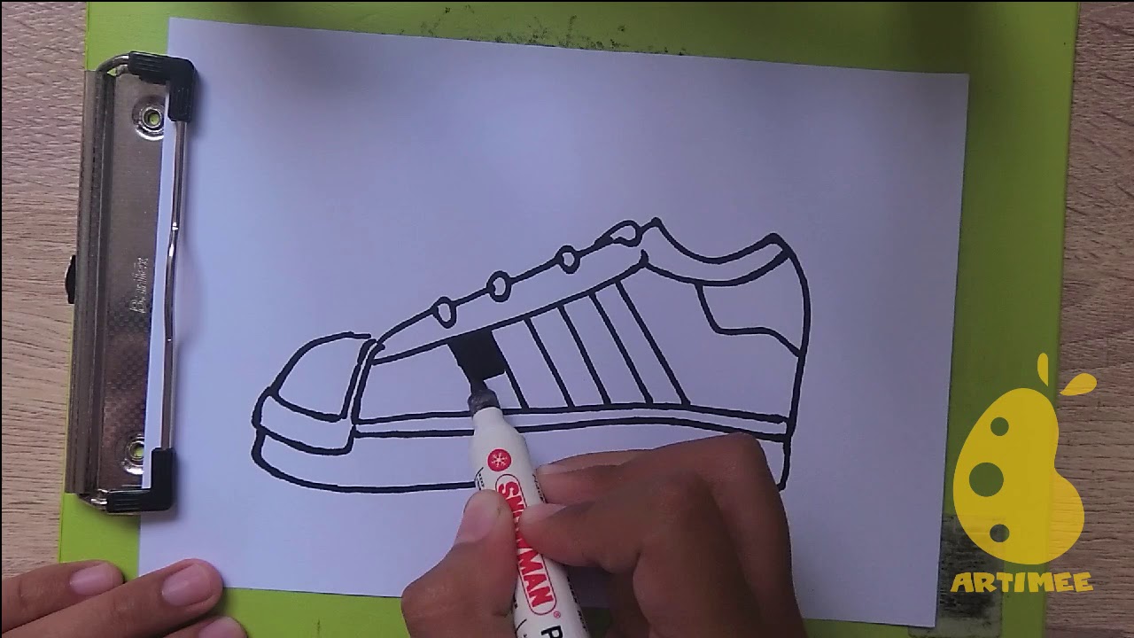 Swoosh Nike Logo Clip Art  Cartoon Adidas Shoe Drawing Transparent PNG   447x458  Free Download on NicePNG