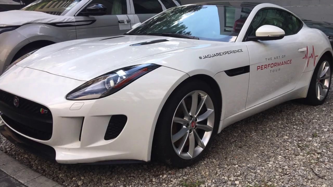 JAGUAR F TYPE V6 380hp EXHAUST SOUND - YouTube