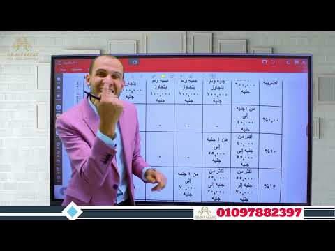 الدكتور علي عزت كيفية حساب سعر الضريبه وفقا للقانون رقم 7 لسنة 2024