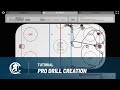 Hockey coach vision  tutorial  pro drill creation