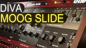 Diva Moog Slide Arp Sound Design Tutorial