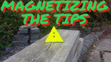 Magnetizing The Tips In The X-Man Bell V2 M Pyraminx