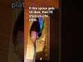 If this spoon gets 50 likes, then I will show you the plate.