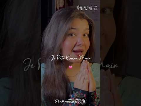 Punjabi Song Lyrics Video Shots Status ❤️🌸