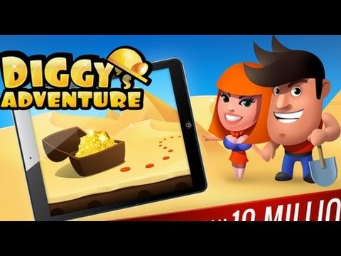 Diggy's Adventure: Gameplay iOS & Android By PIXEL FEDERATION, s.r.o -  YouTube