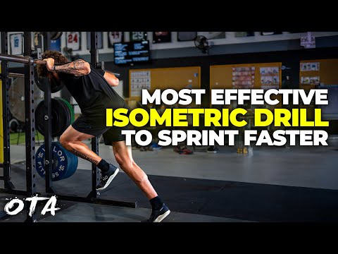Most Effective Isometric Drill To Sprint Faster
