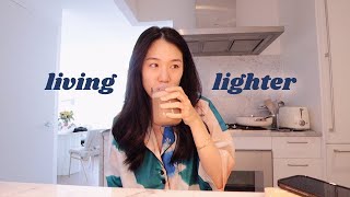 living lighter diaries | simple week in the life, insecurities, leaving my comfort zone & apartment